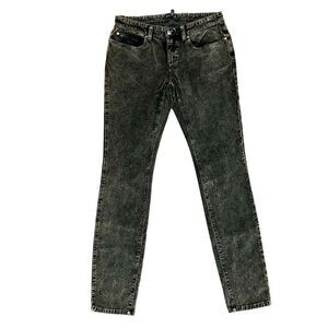 Eileen Fisher Velvety Mineral Wash Dark Gray Jeans 4